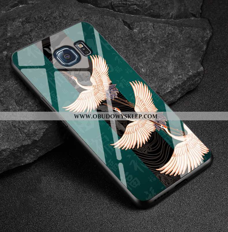 Etui Samsung Galaxy S6 Edge Ochraniacz Gwiazda Nowy, Futerał Samsung Galaxy S6 Edge Szkło Ciemno Nie