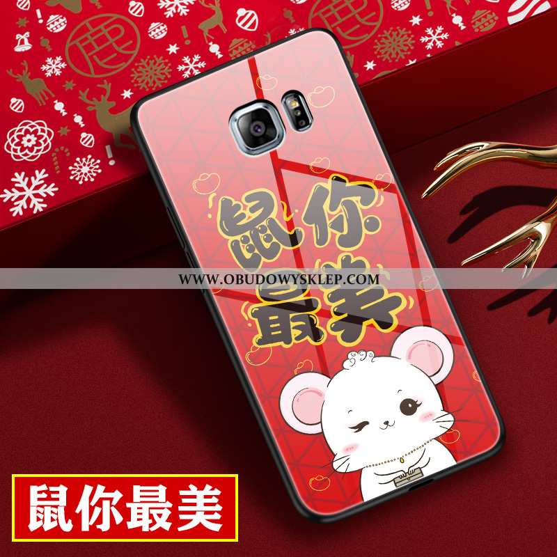 Etui Samsung Galaxy S6 Edge Szkło Telefon Komórkowy Czerwony, Futerał Samsung Galaxy S6 Edge Osobowo