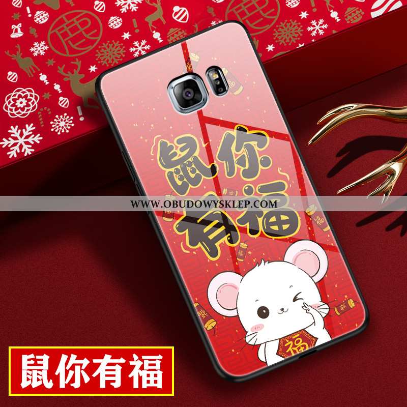 Etui Samsung Galaxy S6 Edge Szkło Telefon Komórkowy Czerwony, Futerał Samsung Galaxy S6 Edge Osobowo