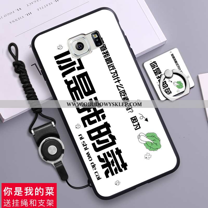 Etui Samsung Galaxy S6 Kreatywne Anti-fall Telefon Komórkowy, Futerał Samsung Galaxy S6 Trendy Biała