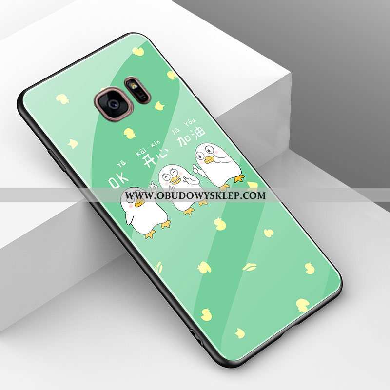Etui Samsung Galaxy S7 Kreskówka Gwiazda Żółty, Futerał Samsung Galaxy S7 Piękny Anti-fall Żółta