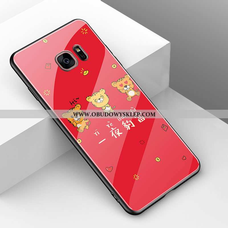 Etui Samsung Galaxy S7 Kreskówka Gwiazda Żółty, Futerał Samsung Galaxy S7 Piękny Anti-fall Żółta