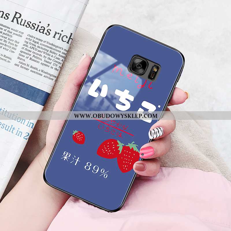Etui Samsung Galaxy S7 Silikonowe Gwiazda Biały, Futerał Samsung Galaxy S7 Ochraniacz Szkło Biała