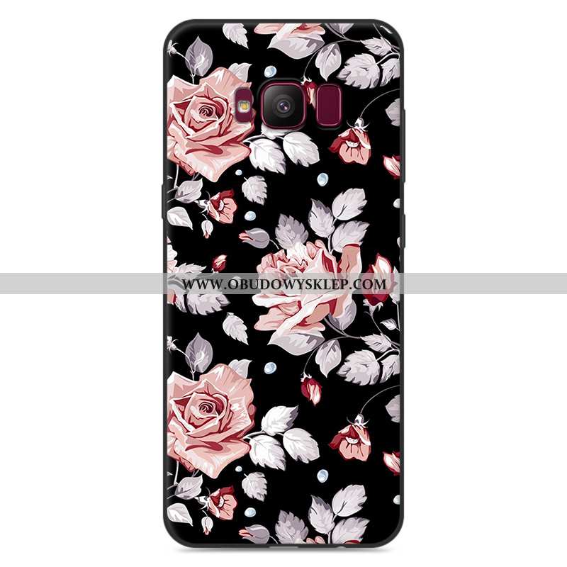 Etui Samsung Galaxy S8+ Kreskówka Silikonowe Szary, Futerał Samsung Galaxy S8+ Trendy Szara