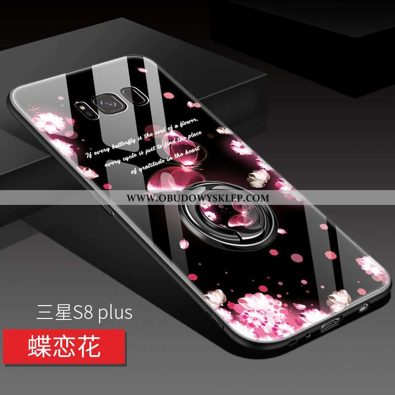 Etui Samsung Galaxy S8+ Ochraniacz Futerał, Futerał Samsung Galaxy S8+ Szkło Silikonowe Czarna