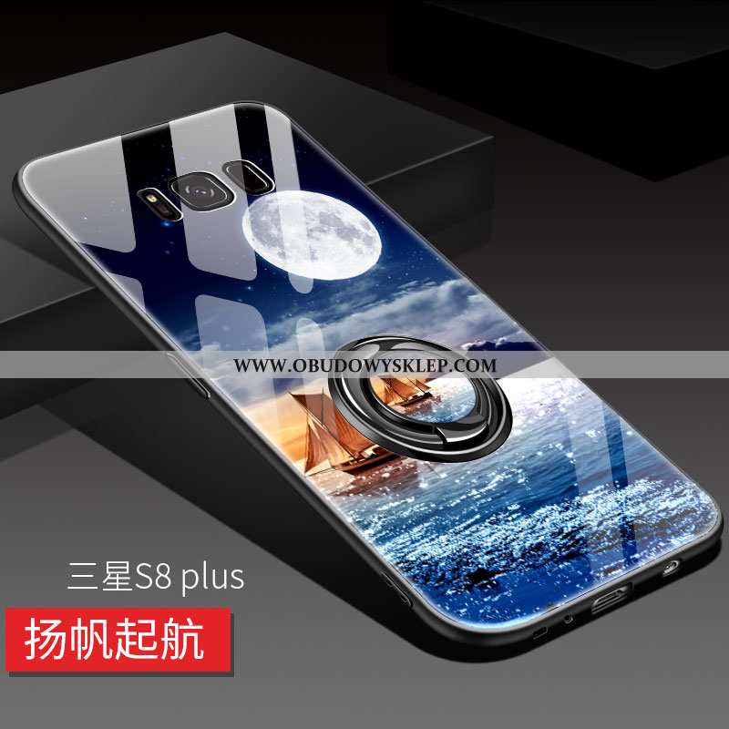 Etui Samsung Galaxy S8+ Ochraniacz Futerał, Futerał Samsung Galaxy S8+ Szkło Silikonowe Czarna