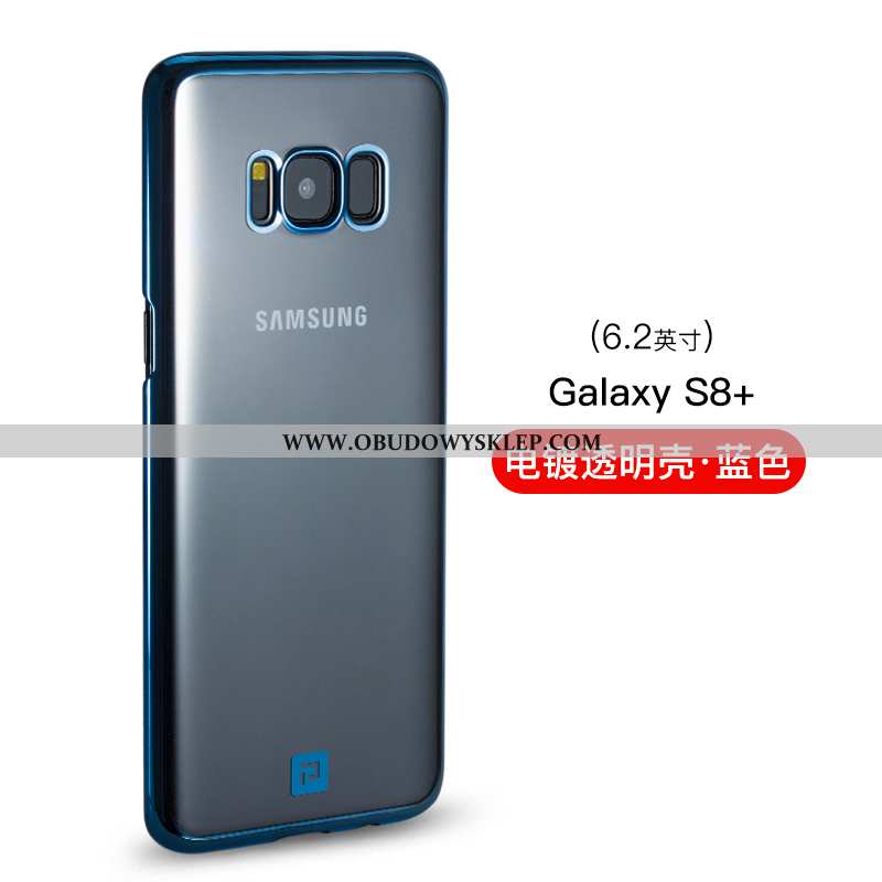 Etui Samsung Galaxy S8+ Ochraniacz Futerał Super, Samsung Galaxy S8+ Szkło Cienkie Złote