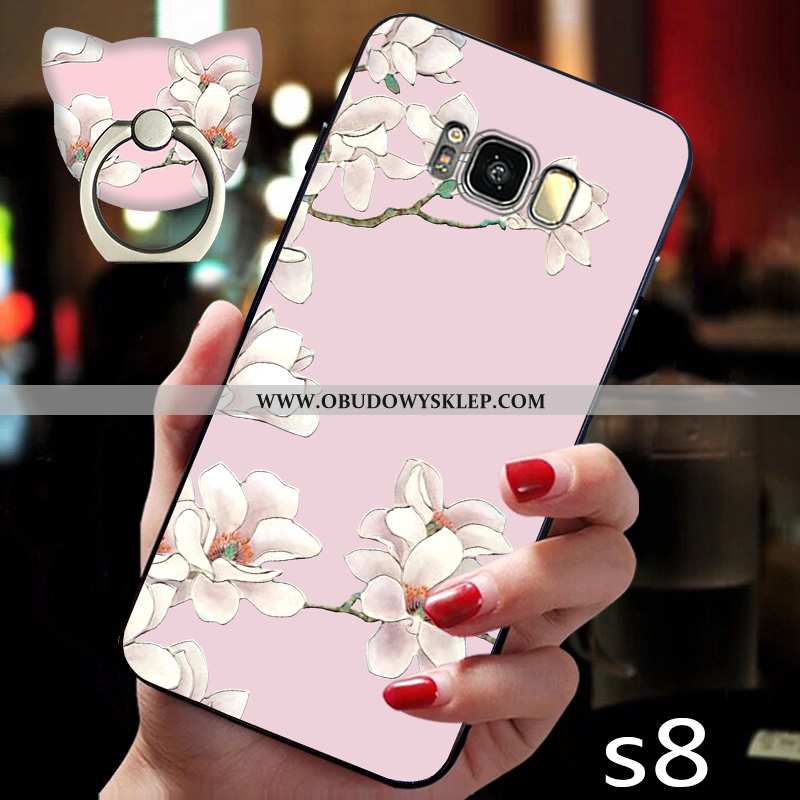 Etui Samsung Galaxy S8 Silikonowe Kreatywne Wiszące Ozdoby, Futerał Samsung Galaxy S8 Nubuku Telefon
