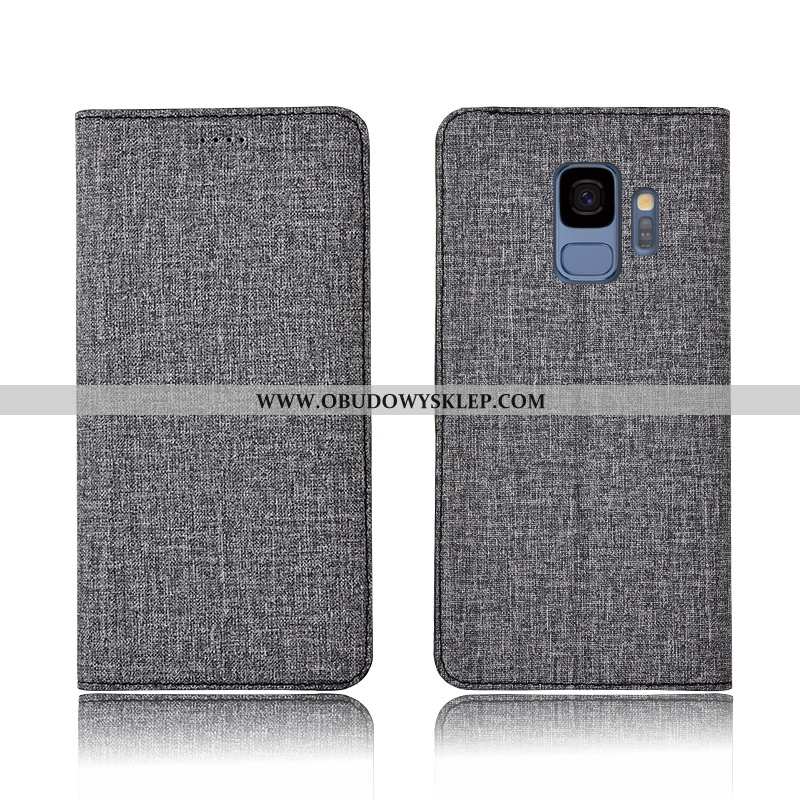 Etui Samsung Galaxy S9 Bawełna I Len Nowy Ochraniacz, Futerał Samsung Galaxy S9 Skórzane All Inclusi
