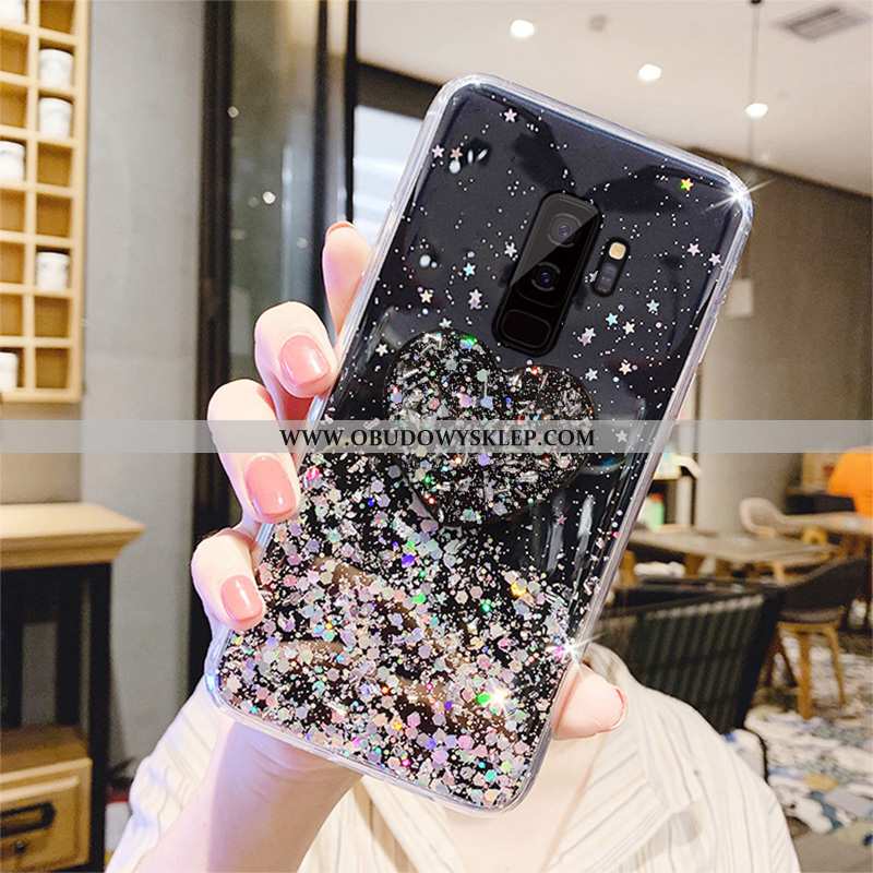 Etui Samsung Galaxy S9+ Miękki Anti-fall, Futerał Samsung Galaxy S9+ Silikonowe Zakochani Rozowa
