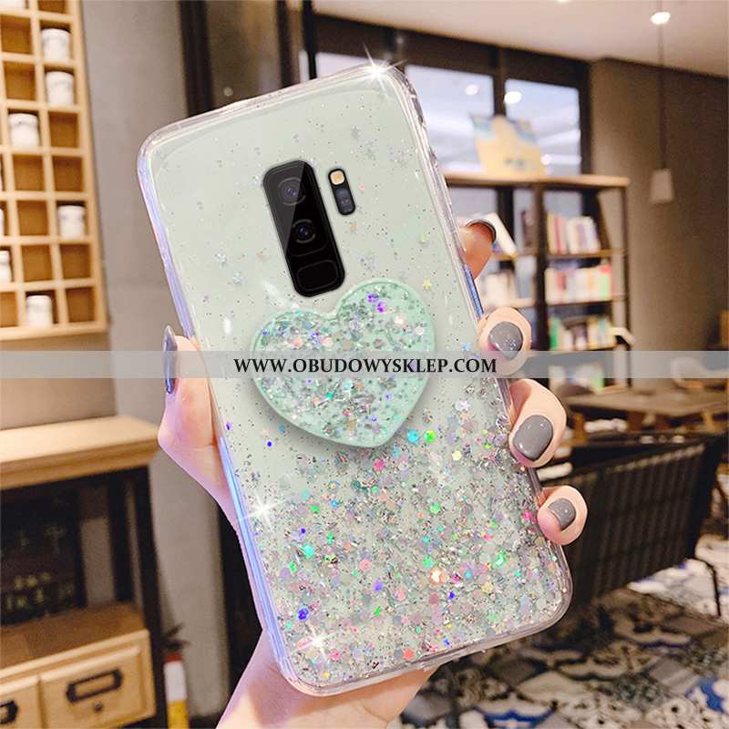 Etui Samsung Galaxy S9+ Miękki Anti-fall, Futerał Samsung Galaxy S9+ Silikonowe Zakochani Rozowa