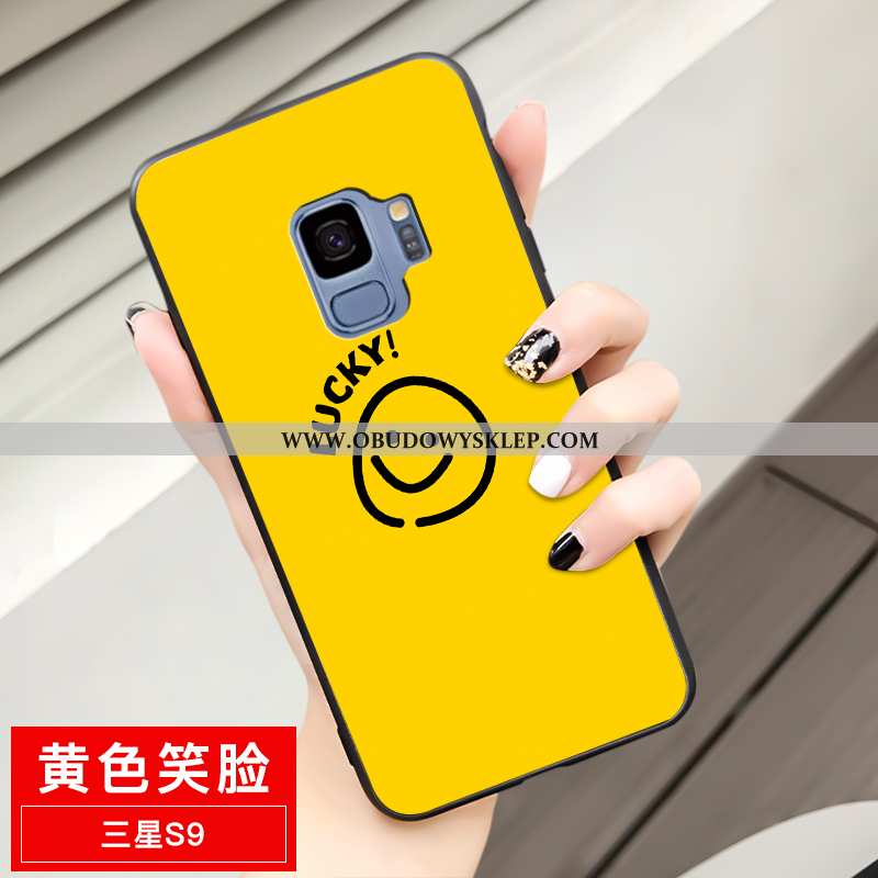 Etui Samsung Galaxy S9 Moda Futerał Żółty, Samsung Galaxy S9 Nubuku Piękny Żółta