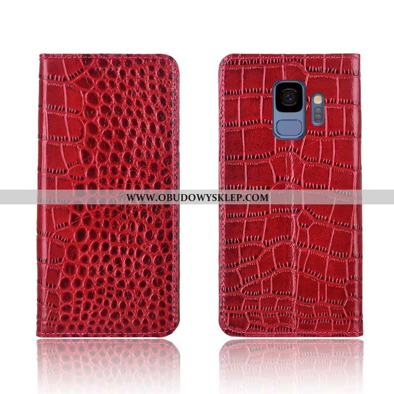 Etui Samsung Galaxy S9 Prawdziwa Skóra Telefon Komórkowy, Futerał Samsung Galaxy S9 Miękki All Inclu
