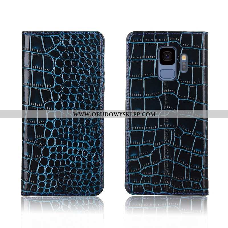 Etui Samsung Galaxy S9 Prawdziwa Skóra Telefon Komórkowy, Futerał Samsung Galaxy S9 Miękki All Inclu