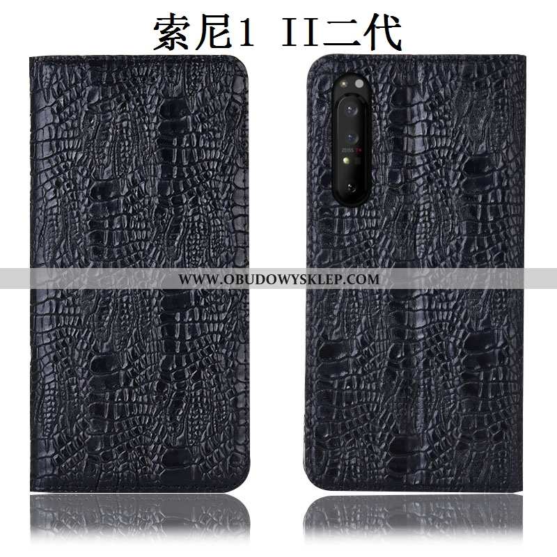 Etui Sony Xperia 1 Ii Ochraniacz Krokodyl, Futerał Sony Xperia 1 Ii Prawdziwa Skóra Telefon Komórkow
