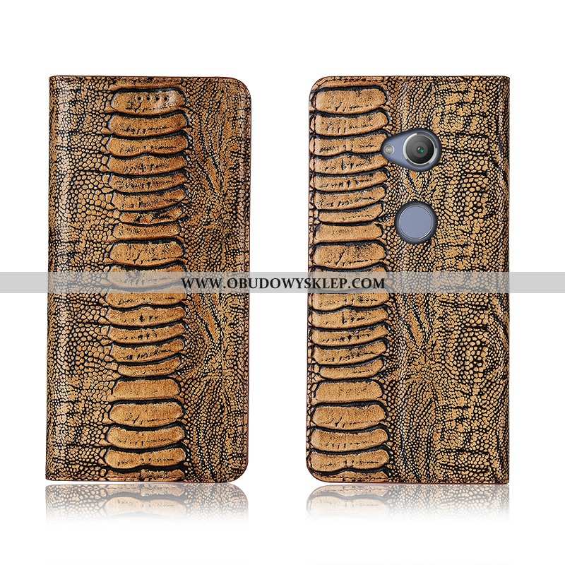 Etui Sony Xperia L2 Miękki Nowy Brązowy, Futerał Sony Xperia L2 Silikonowe Kawowy