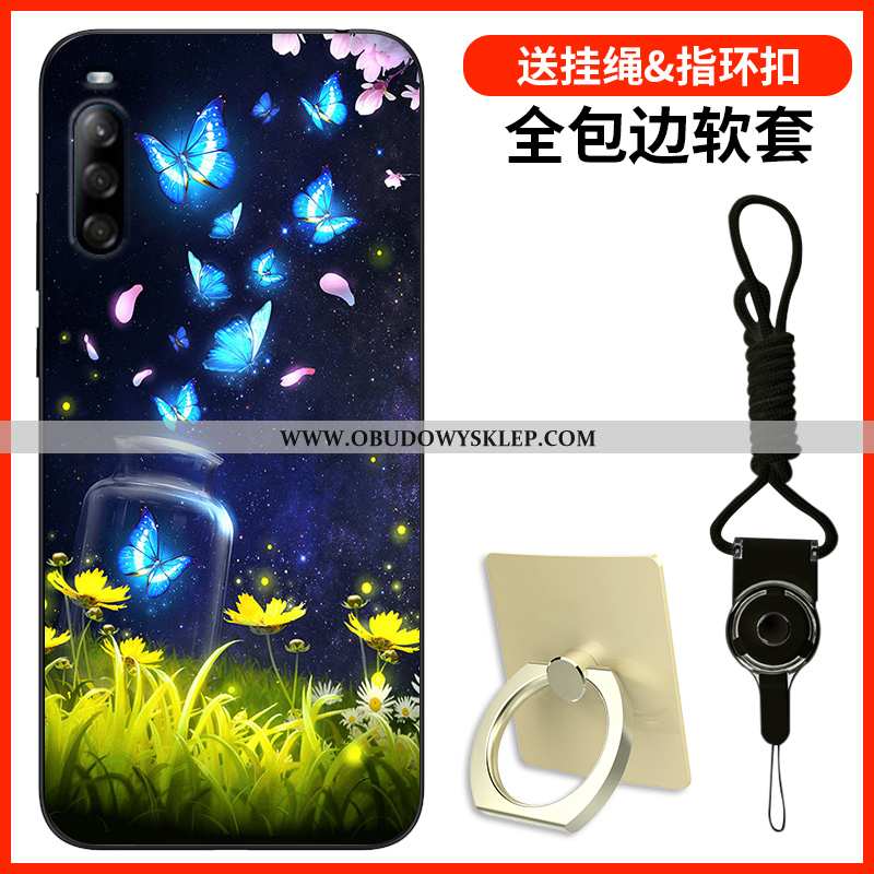 Etui Sony Xperia L4 Silikonowe Telefon Komórkowy Ciemno Niebieski, Futerał Sony Xperia L4 Ochraniacz