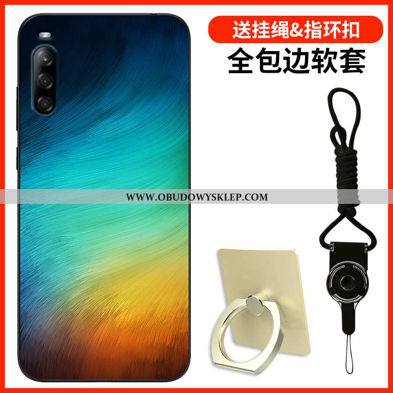 Etui Sony Xperia L4 Silikonowe Telefon Komórkowy Ciemno Niebieski, Futerał Sony Xperia L4 Ochraniacz