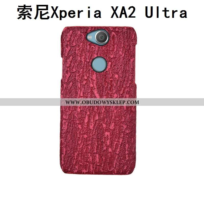 Etui Sony Xperia Xa2 Ultra Ochraniacz Prawdziwa Skóra Telefon Komórkowy, Futerał Sony Xperia Xa2 Ult