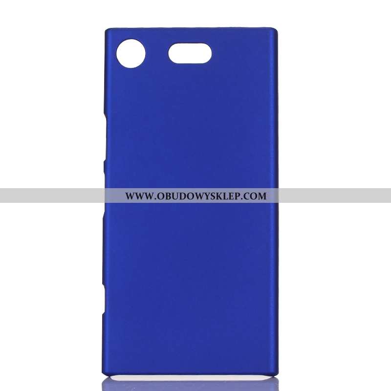 Etui Sony Xperia Xz1 Compact Nubuku Niebieski Trudno, Futerał Sony Xperia Xz1 Compact Ochraniacz Nie
