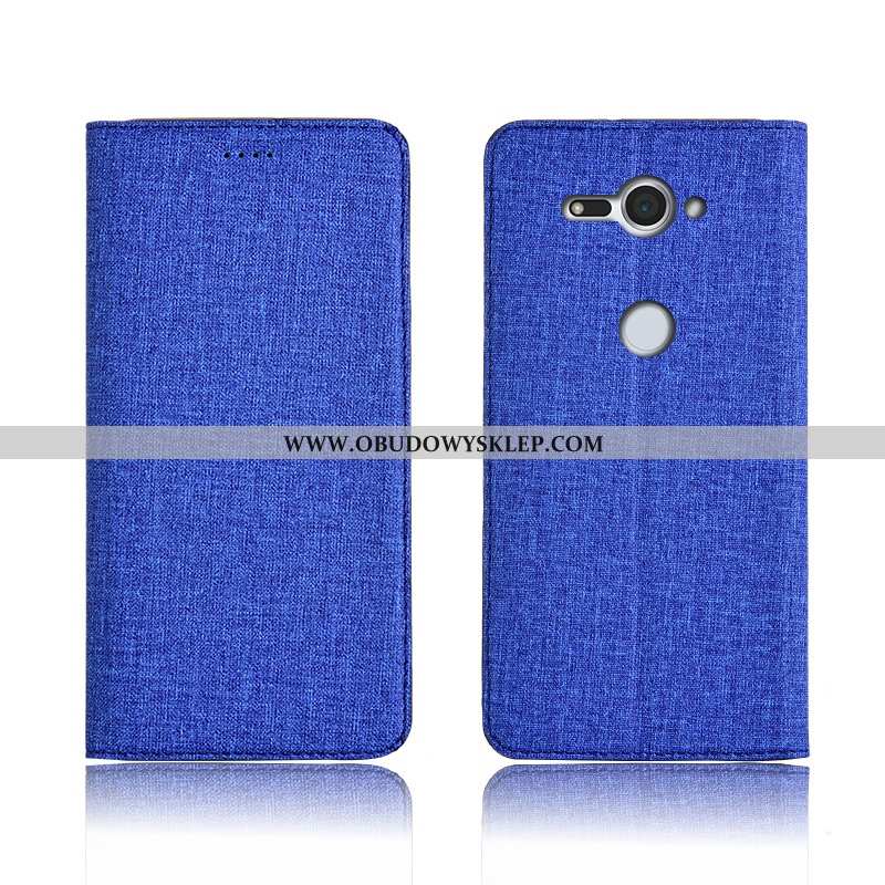 Etui Sony Xperia Xz2 Compact Bawełna I Len Miękki Brązowy, Futerał Sony Xperia Xz2 Compact Skórzane 