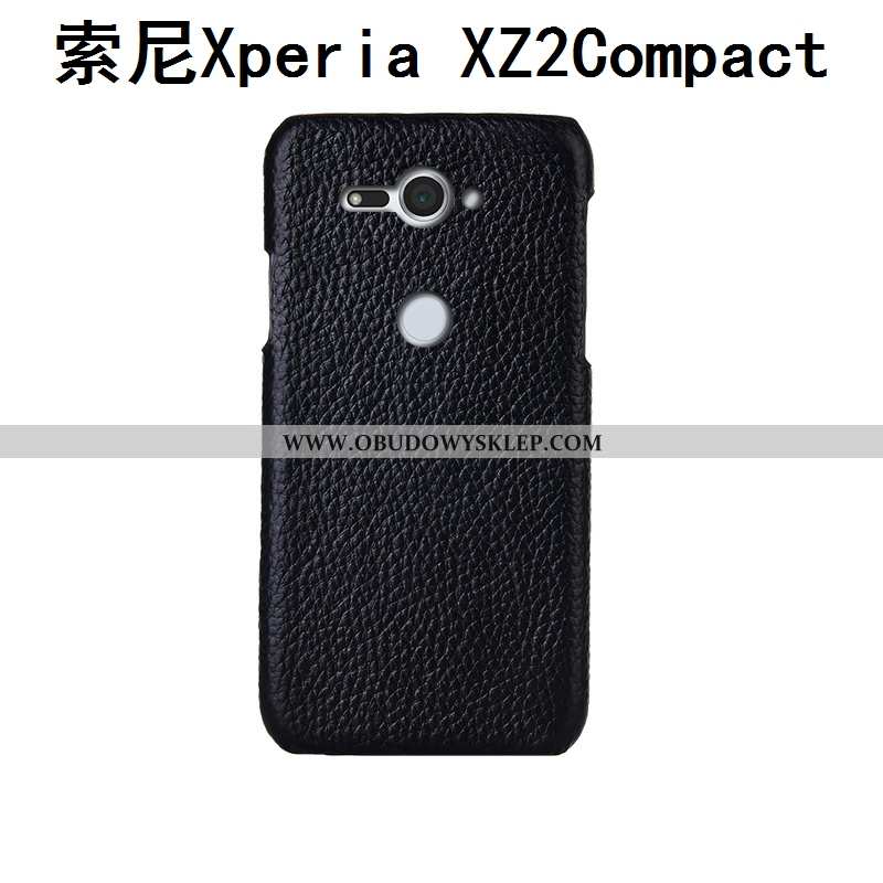 Etui Sony Xperia Xz2 Compact Moda Litchi Ochraniacz, Futerał Sony Xperia Xz2 Compact Luksusowy Dosto
