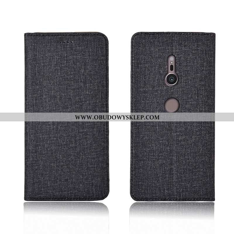 Etui Sony Xperia Xz2 Ochraniacz Anti-fall All Inclusive, Futerał Sony Xperia Xz2 Bawełna I Len Niebi