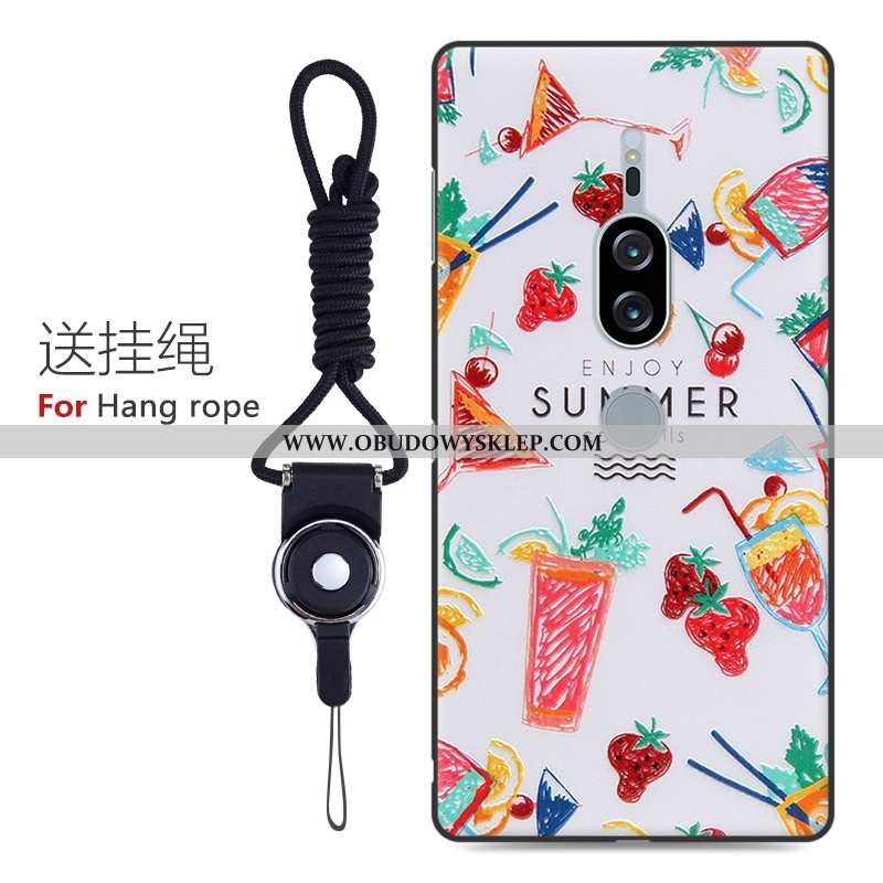 Etui Sony Xperia Xz2 Premium Relief Silikonowe All Inclusive, Futerał Sony Xperia Xz2 Premium Miękki