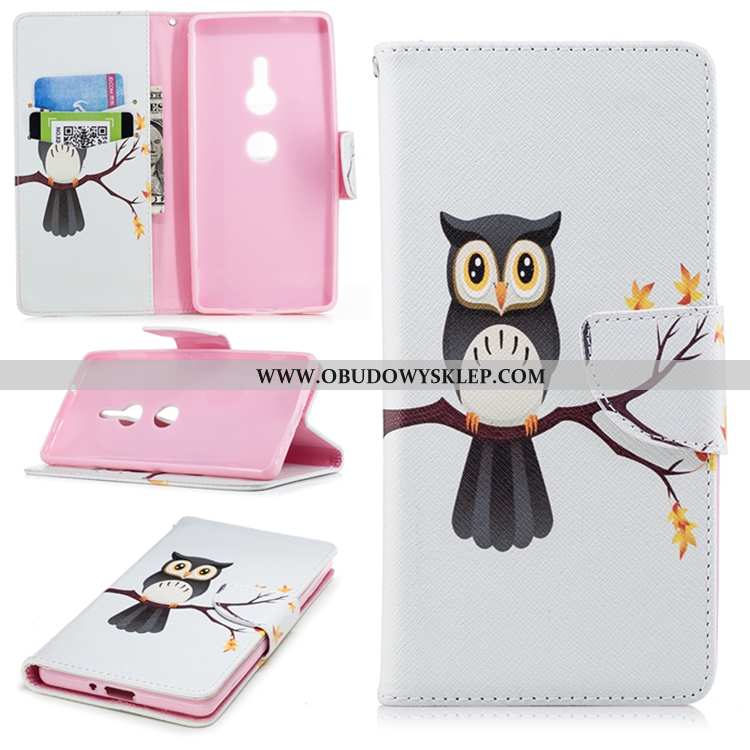 Etui Sony Xperia Xz2 Trendy Futerał Relief, Sony Xperia Xz2 Miękki Silikonowe Granatowy