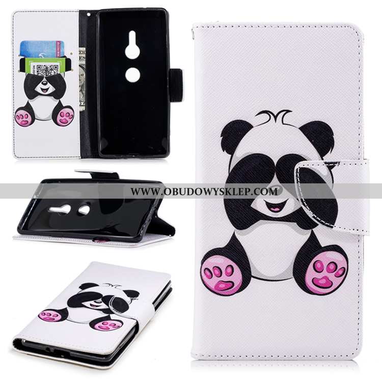 Etui Sony Xperia Xz2 Trendy Futerał Relief, Sony Xperia Xz2 Miękki Silikonowe Granatowy