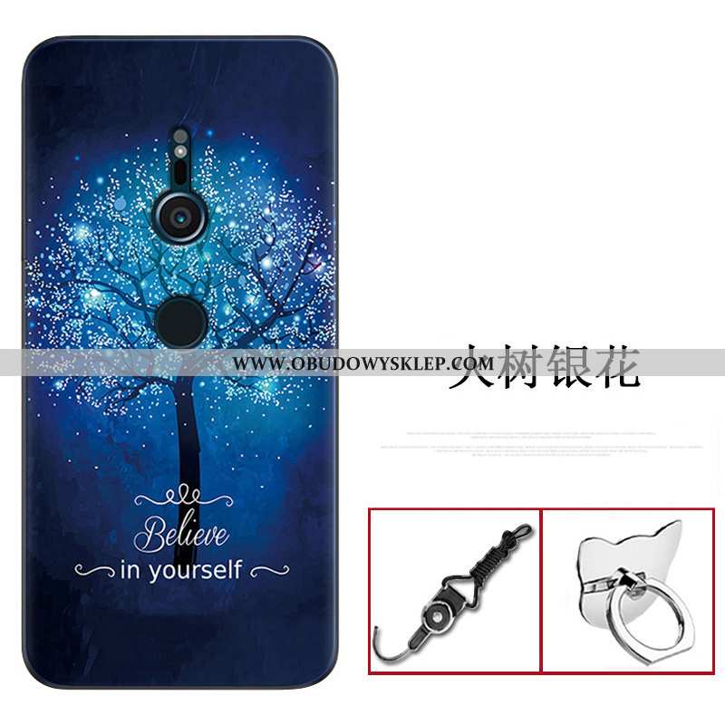 Etui Sony Xperia Xz3 Miękki Super Etui, Futerał Sony Xperia Xz3 Nubuku Telefon Komórkowy Czarna