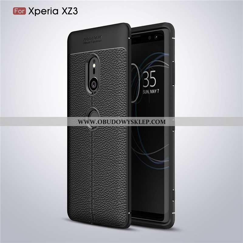 Etui Sony Xperia Xz3 Ochraniacz Telefon Komórkowy All Inclusive, Futerał Sony Xperia Xz3 Miękki Szar