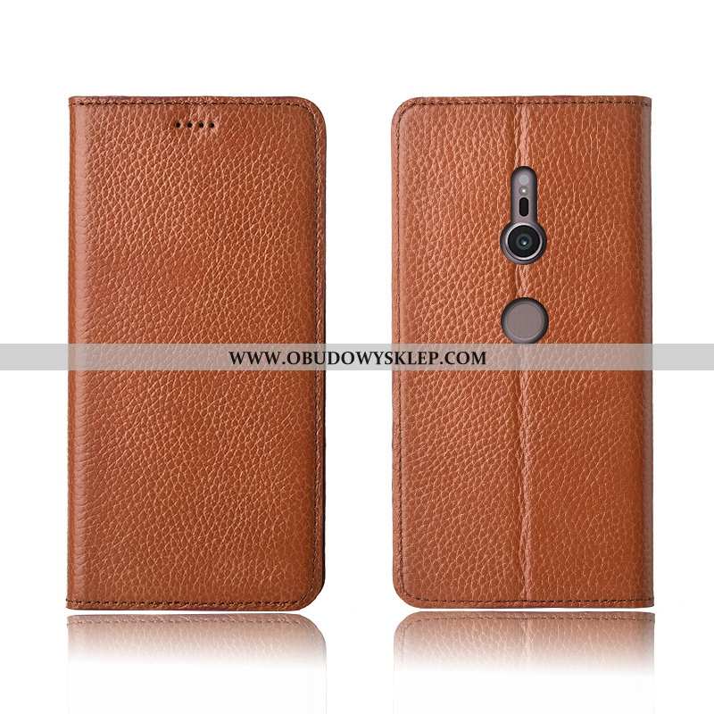 Etui Sony Xperia Xz3 Skórzane All Inclusive Czarny, Futerał Sony Xperia Xz3 Prawdziwa Skóra Nowy Cza