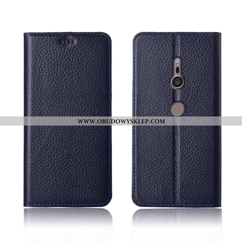 Etui Sony Xperia Xz3 Skórzane All Inclusive Czarny, Futerał Sony Xperia Xz3 Prawdziwa Skóra Nowy Cza