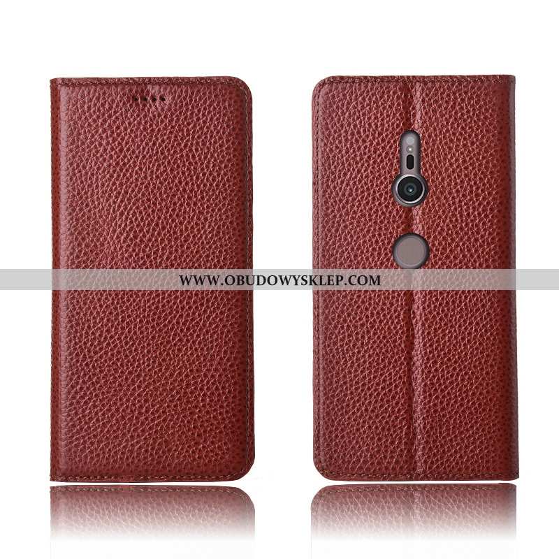 Etui Sony Xperia Xz3 Skórzane All Inclusive Czarny, Futerał Sony Xperia Xz3 Prawdziwa Skóra Nowy Cza