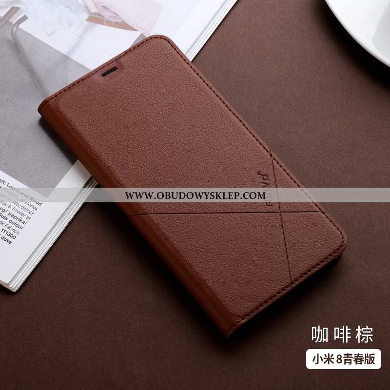 Etui Xiaomi Mi 8 Lite Silikonowe Anti-fall Klapa, Futerał Xiaomi Mi 8 Lite Ochraniacz All Inclusive 