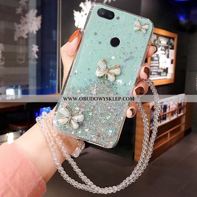 Etui Xiaomi Mi 8 Lite Silikonowe Filmy Młodzież, Futerał Xiaomi Mi 8 Lite Z Kryształkami Szkło Harto