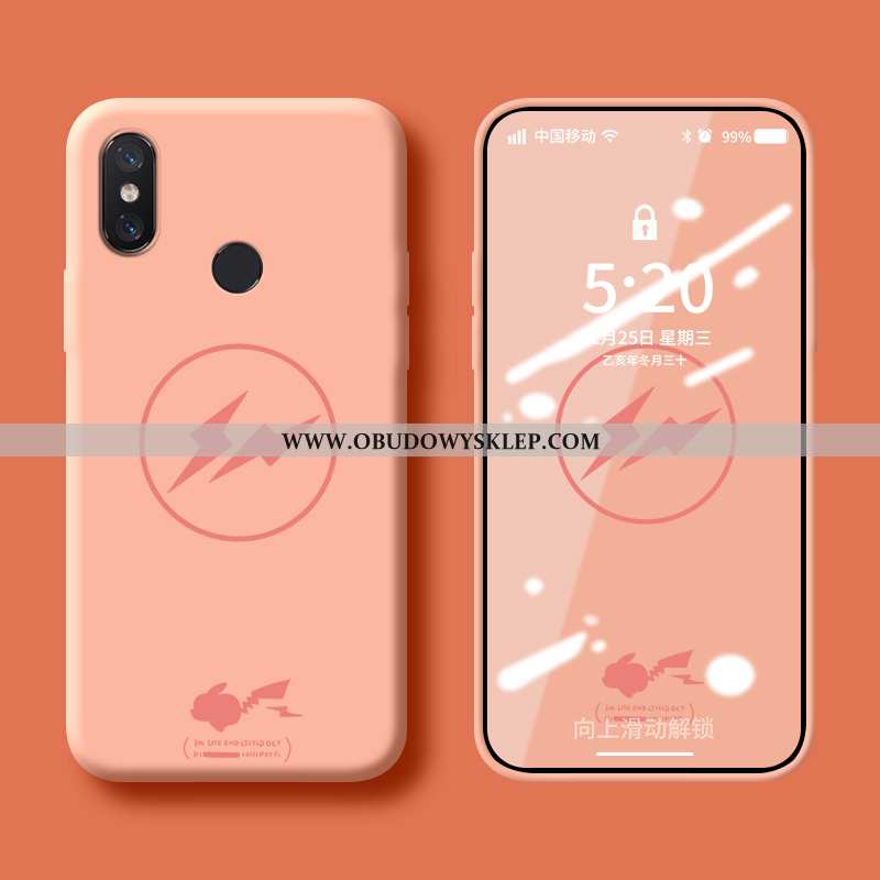 Etui Xiaomi Mi 8 Pro Miękki Czerwony Netto All Inclusive, Futerał Xiaomi Mi 8 Pro Silikonowe Kreatyw