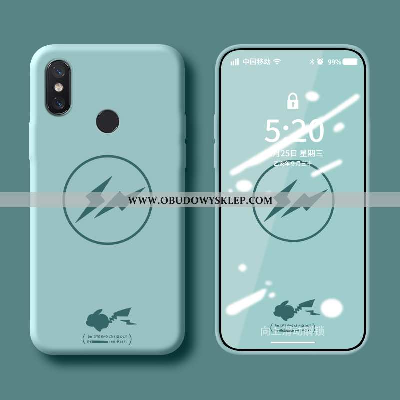 Etui Xiaomi Mi 8 Pro Miękki Czerwony Netto All Inclusive, Futerał Xiaomi Mi 8 Pro Silikonowe Kreatyw