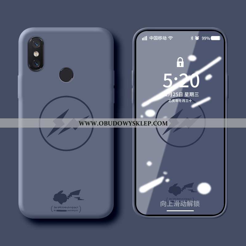 Etui Xiaomi Mi 8 Pro Miękki Czerwony Netto All Inclusive, Futerał Xiaomi Mi 8 Pro Silikonowe Kreatyw