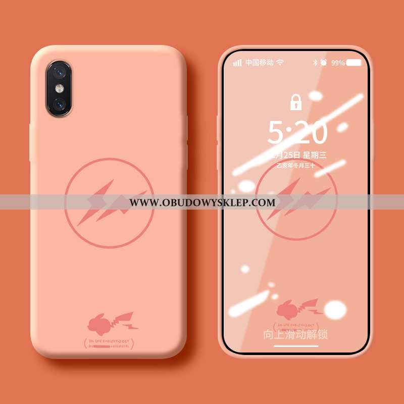 Etui Xiaomi Mi 8 Pro Miękki Czerwony Netto All Inclusive, Futerał Xiaomi Mi 8 Pro Silikonowe Kreatyw
