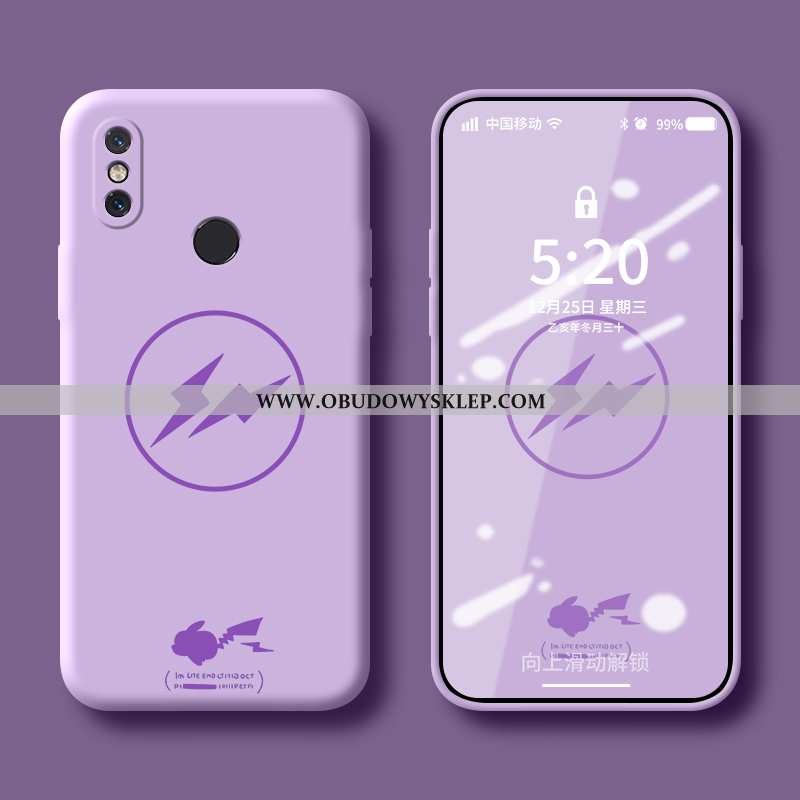 Etui Xiaomi Mi 8 Pro Miękki Czerwony Netto All Inclusive, Futerał Xiaomi Mi 8 Pro Silikonowe Kreatyw