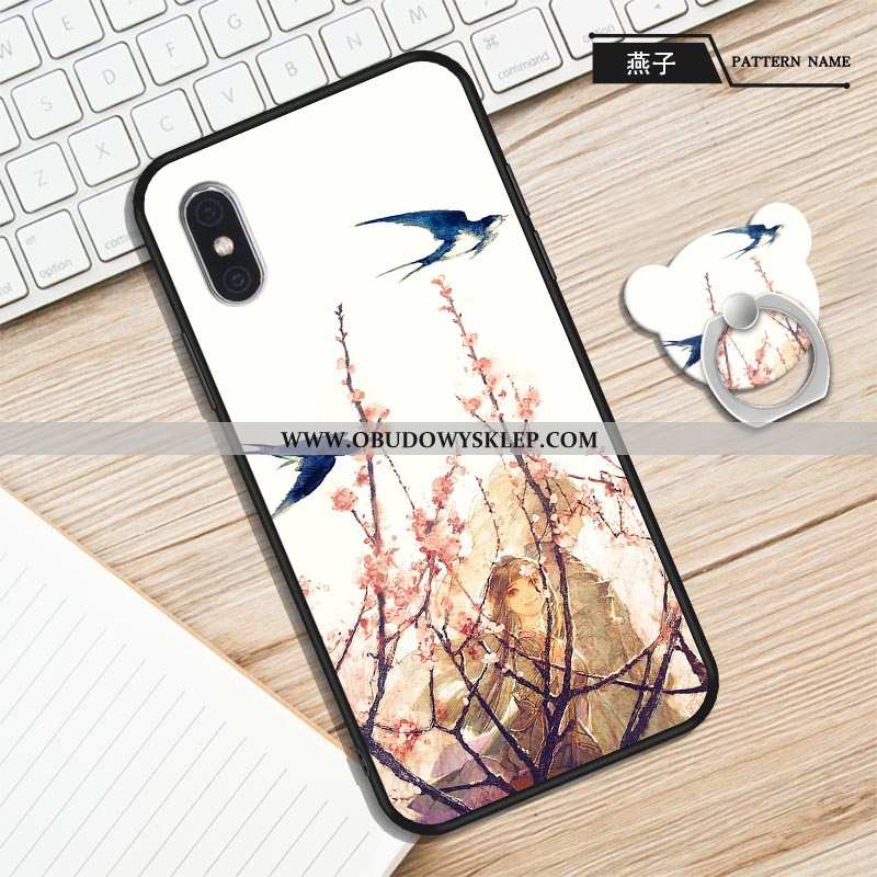 Etui Xiaomi Mi 8 Pro Miękki Nowy Wspornik, Futerał Xiaomi Mi 8 Pro Silikonowe Telefon Komórkowy Fiol