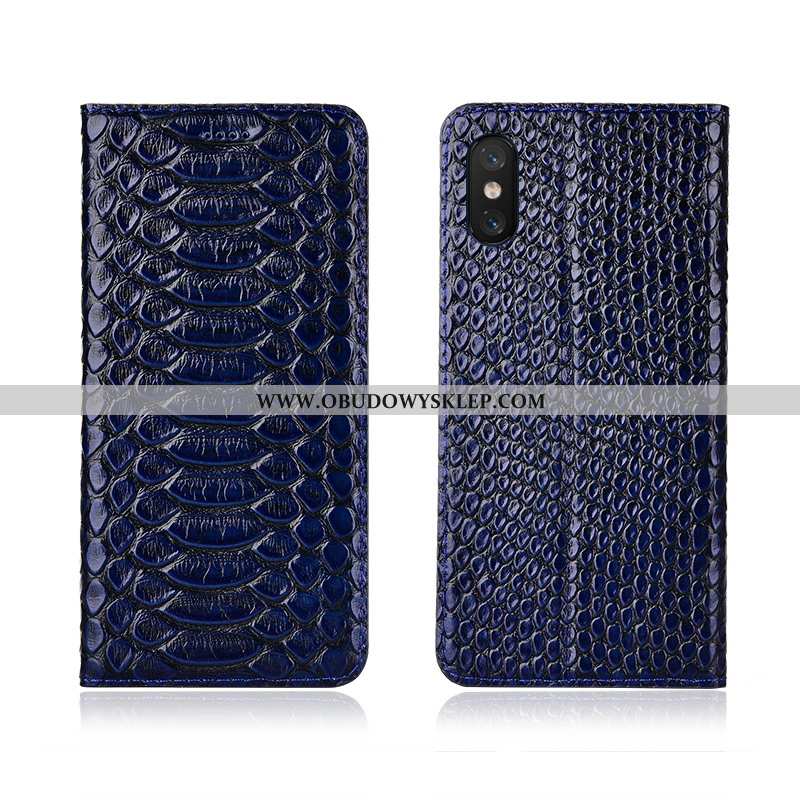 Etui Xiaomi Mi 8 Pro Skórzane Młodzież Mały, Futerał Xiaomi Mi 8 Pro Prawdziwa Skóra Ochraniacz Czar