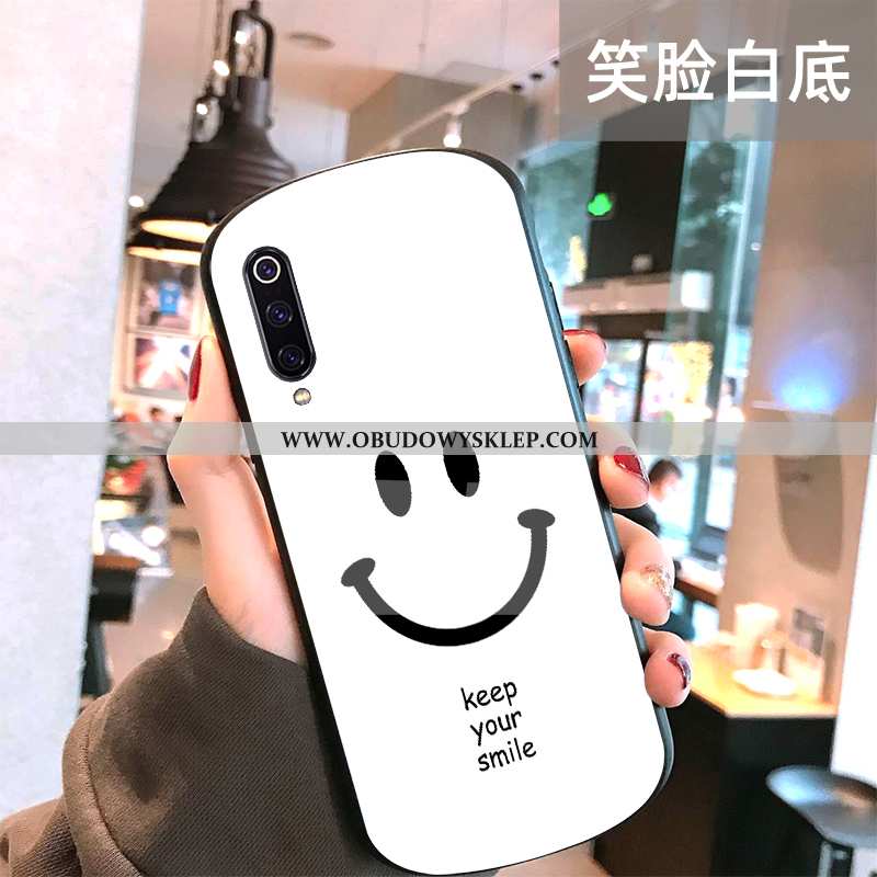 Etui Xiaomi Mi 9 Lite Cienkie Futerał Trendy, Xiaomi Mi 9 Lite Miękki Biała