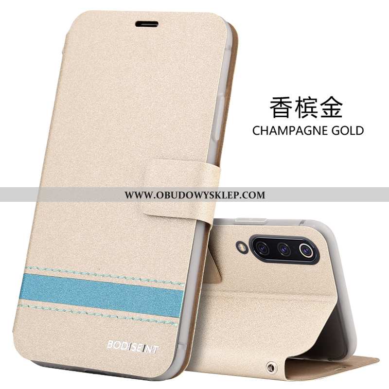 Etui Xiaomi Mi 9 Skórzane Klapa Dostosowane, Futerał Xiaomi Mi 9 Wiszące Ozdoby Silikonowe Rozowa