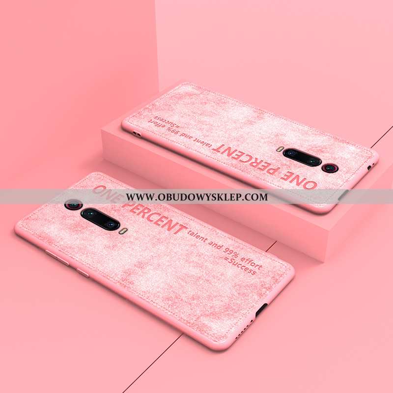 Etui Xiaomi Mi 9t Cienkie Futerał Czerwony, Xiaomi Mi 9t Silikonowe Różowe Rozowa