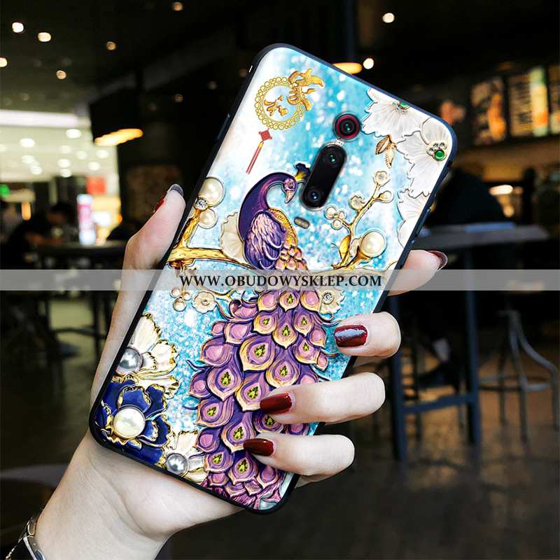 Etui Xiaomi Mi 9t Miękki Czerwony Netto All Inclusive, Futerał Xiaomi Mi 9t Silikonowe Anti-fall Nie