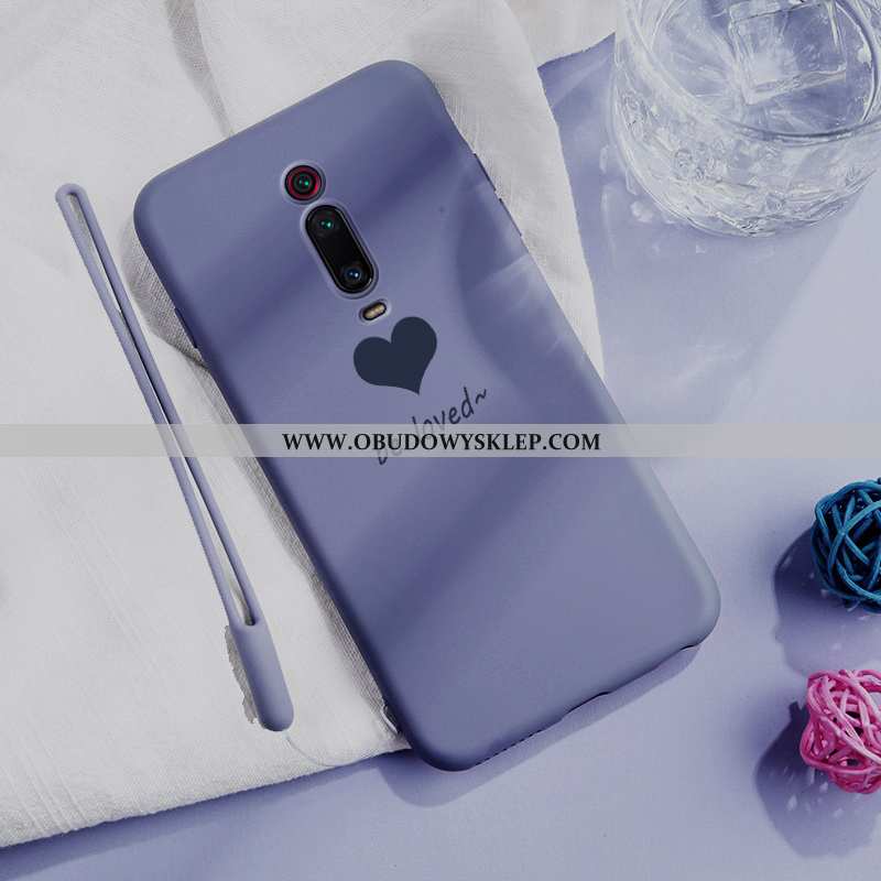 Etui Xiaomi Mi 9t Pro Moda Czerwony Netto Miękki, Futerał Xiaomi Mi 9t Pro Osobowość Silikonowe Czer