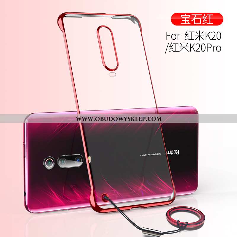 Etui Xiaomi Mi 9t Pro Ochraniacz Mały Nowy, Futerał Xiaomi Mi 9t Pro Przezroczysty Super Czarna
